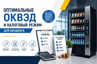 Оптимальные ОКВЭД и налоговый режим для вендинга